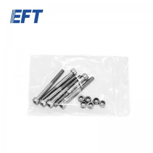 EFT農薬散布ドローンアームネジパケット M5*50/6 本入 E610P/G06V2.0農薬散布ドローン用
