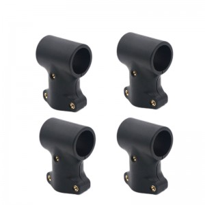 EFT 着陸スキッドT型変換コネクター20 mm〜20 mm　90度（ナイロン）4個入