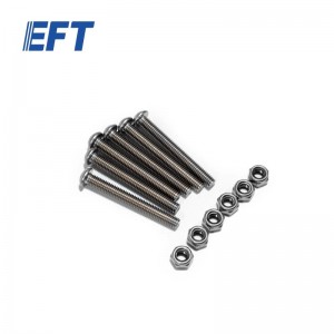  EFT アームネジ M6 * 50/6 PCS G410/G610 農業用ドローン用