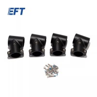EFT G420/G620/630ドローン着陸のスキッド20度T変換コネクター 直径25-25ｍｍ/4pcs ナイロン製