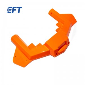 EFT GX農薬散布ドローンキャノピー 後部/オレンジ色/白色 1個 G420/G620/G630用 - オレンジ色