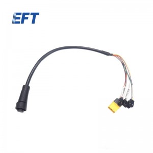  EFT EPS200PRO粒剤散布機用ケーブル  400mm/ショートワイヤー/M16コネクタ/1PCS