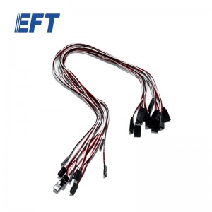 EFT ESC信号延長ケーブル 500 mm/10本 G06V2.0/G410/G610農業用ドローン用