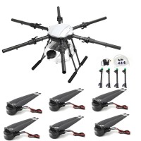 ARRIS E616P 6軸 16L 農薬散布ドローンフレーム+ A30/X8モーター駆動系セット付属 白色/青色キャノピー