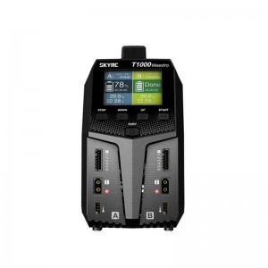 SkyRC T1000 Maestro AC/DC バッテリー充電器 デュアルバランス450W 20A 1-6S バッテリーチャージャー