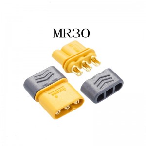 Amass MR30 コネクター オスメス1ペア
