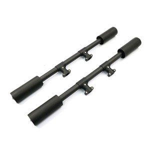 EFT X6100産業ドローン用着陸スキッドパイプ20*400mm/2pcs 脚ゴム付き