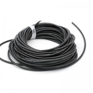シリコンワイヤ 14 / 16 / 18 AWG 耐高温電源線 1M - 黒色/14 AWG