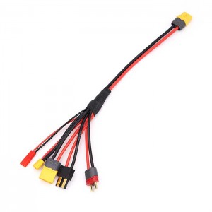 4.0MM バナナコネクタ/XT60 Convert to XT30 XT60 JST コネクタ充電器コンバータ延長ケーブルSKYRC HOTA - BANANA