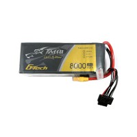 Tattu 6S 8000mAh 25C 22.2V リポバッテリー G-tech版 大型マルチコプター産業ドローン用 産業用バーション XT90S