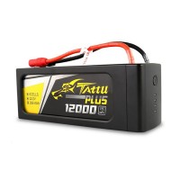TATTU PLUS 12000mAh 6S 15C 22.2V リポバッテリー 産業ドローン用 プラグ付き