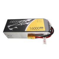 TATTU HV 16000mAh 15C 22.8V 6S リポバッテリー 高圧版 UAV 産業ドローン 農薬散布ドローン用 XT90S