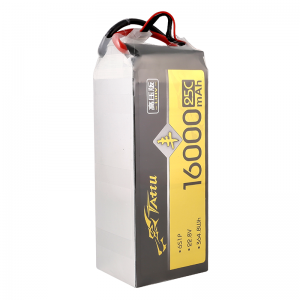 Tattu HV 6S 22.8V 16000mah 25C リポ バッテリー「豊」シリーズ XT90-Sコネクター 高圧版