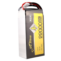 Tattu HV 6S 22.8V 22000mah 25C バッテリー「豊」シリーズ XT90-Sコネクター 高圧版