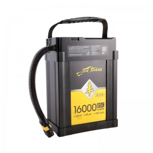 Tattu HV12S1P 45.6V 16000mah 25C バッテリー「豊」シリーズ AS150Uコネクター 高圧版