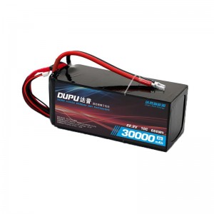 DUPU 6S 22.2V 30000mah 10C NMC 811 バッテリー 半固体リチウムXT90/AS150 農薬散布ドローン 産業ドローン用 - XT90