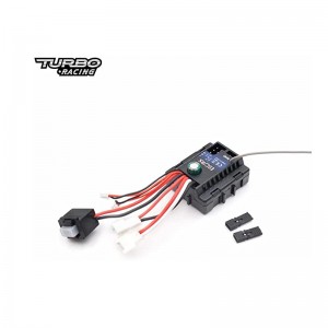 Turbo Racing RX46 1/18ラジコンカー用2in1レシーバー ESC付き 2S P52/P32/P62に対応可 防水仕様 VTシステム