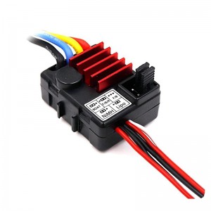 Turbo Racing ラジコンカー用Brushed ESC スピードコントローラー 25A 1:18/1:24RCカー用 防水防塵