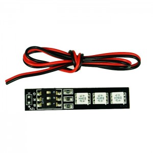 ARRIS 12V RGB 5050 LEDボード  7色ご自由に切り替える  DIPスイッチ付き　マルチコプターに適用