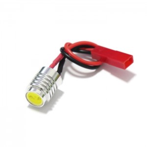 12V 1.5W アルミ合金 CNC LED 夜ライト  ナビライト 白色 FPV RCマルチコプター用