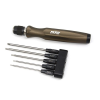 RTW 5in1 高級六角プラスドライバー H1.5/H2.0/H2.5/H3.0mm/PH1