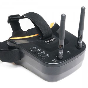 ARRIS VR-009 3インチミニFPVゴーグル自動検索16:9 480 x 320 5.8G 40CHビデオ リアルタイム