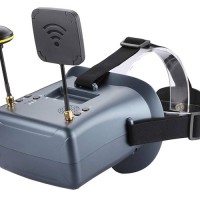 ARRIS 008D PRO 4.3インチ 480*272 FPVゴーグル DVR機能付き 5.8Gレースバンド40CH受信機付き ヘッドマウントディスプレイ
