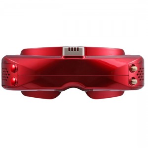 SKYZONE SKY04X 5.8G48CH 1280*960 OLED FPVゴーグル 焦点調節可能  ヘッドトラッカー機能付き DVR/HDMI入力 - Red