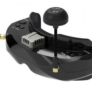 SKYZONE SKY02O 5.8G 48CH 640*400 OLED FPVゴーグル ヘッドトラッカー機能付き DVR/HDMI入力