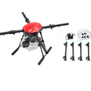 ARRIS E410P 10L 4軸農薬散布ドローンフレーム農薬散布機ブラシレス散布システム付属 アーム径40mm - サイドバー方式ノズル/A版