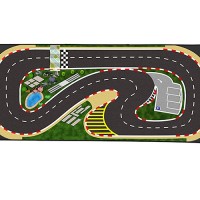 Turbo Racing 比例制御ラジコンカーレーシングマット