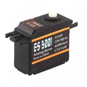 EMAX ES3001 43g プラスチックギアアナログサーボRC飛行機用