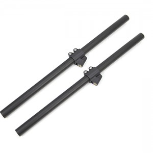 ARRIS E410P/E610Pドローン用 20*420ｍｍ着陸スキッドパイプ ２PCS  タンク固定パーツ付き