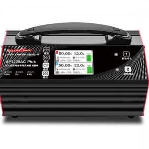 UltraPower UP1200AC PLUS 12S デュアルチャネルバッテリーバランス充電器 1200W/15A　農薬散布ドローン用