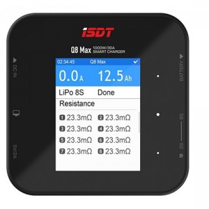 ISDT Q8 Max BattGo 1000W 30A 1-8Sハイパワーバッテリーバランス充電器