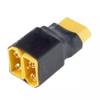 ARRIS XT90 並列コネクター1 オス to 2 メス パラレル (ワイヤなし)