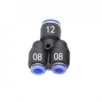 Y形 農薬散布機用の水管ジョイント  異径ジョイント 変換アダプター12mm-8mm