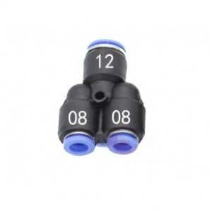 Y形 農薬散布機用の水管ジョイント  異径ジョイント 変換アダプター12mm-8mm