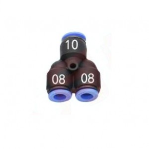 Y形 農薬散布機用の水管ジョイント 異径ジョイント 変換アダプター10mm-8mm