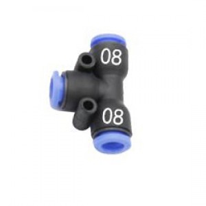 T形 農薬散布機用の水管ジョイント 異径ジョイント 変換アダプター8mm-8mm