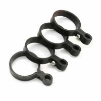 8字 薬液チューブ 用固定クランプクリップPU給水管ホルダー 40MM(10pcs)