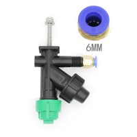 農業散布ドローン用の噴霧ノズル ネジ式噴口 6mm 出口一つ 015ノズル（扇形）
